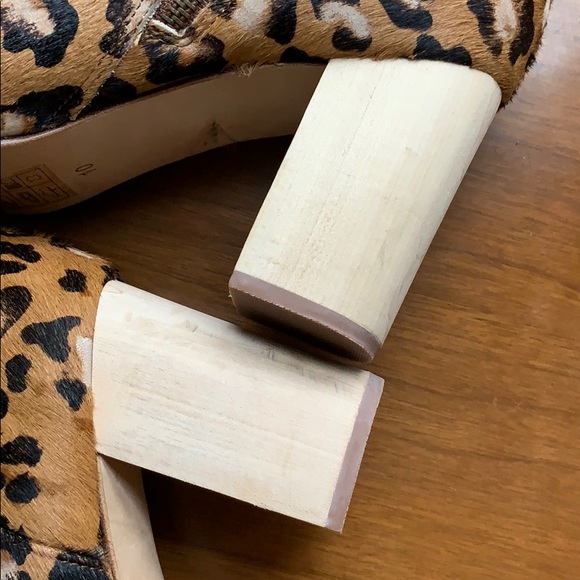 Farylrobin Leopard Calf Hair Boots - Size 10 - Picture 8 of 8